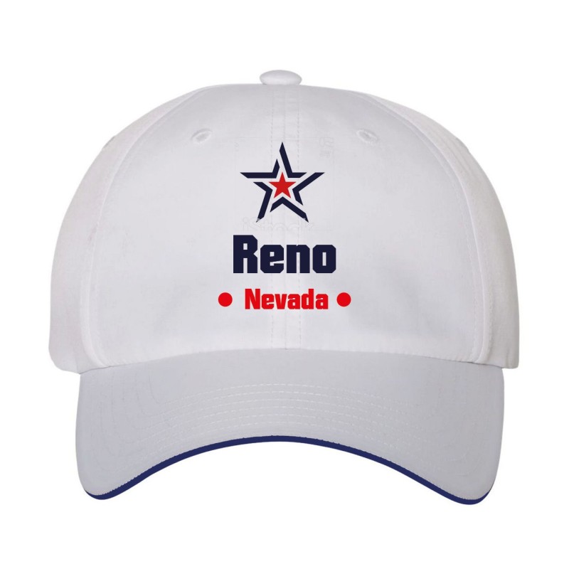 Cappellino ricamato Reno Nevada stella USA America78