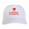 Cappellino scudetto Thun biancorosso Svizzera scritta graffito - chiusura velcro