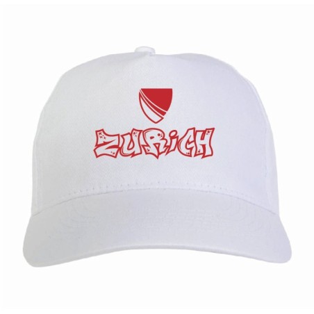 Cappellino scudetto Zurich Zurigo granata Svizzera scritta tifosi calcio ultras