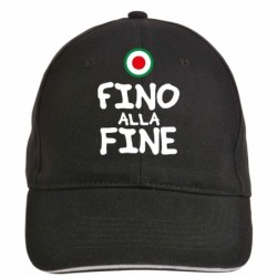 Cappellino ricamato fino...