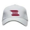 Cappellino bianco Reggio con bandiera - regolazione velcro - sportivo ultras - tifosi