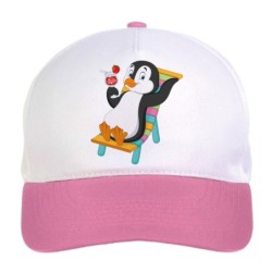 Cappellino bimba pinguino...