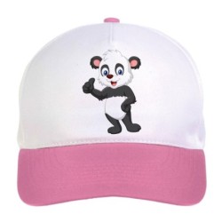 Cappellino bimba panda...