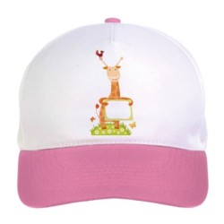 Cappellino bimba giraffa e...