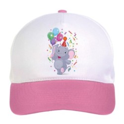 Cappellino bimba elefante...