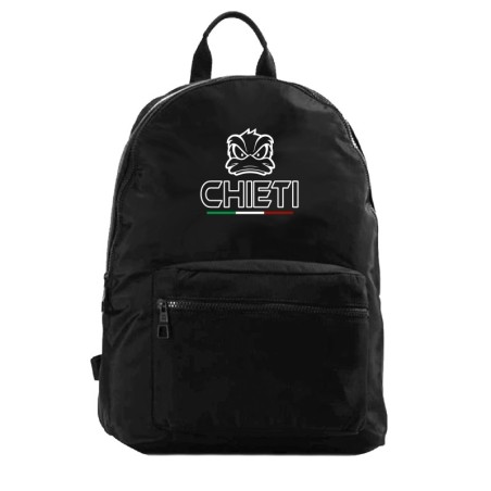 Zaino ultras con stampa CHIETI con tasche e paperotto cod.27 tifosi calcio adulto bambino in nylon