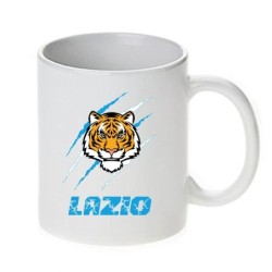 Coppia di 2 tazze tigre Lazio 230 ml per lavastoviglie