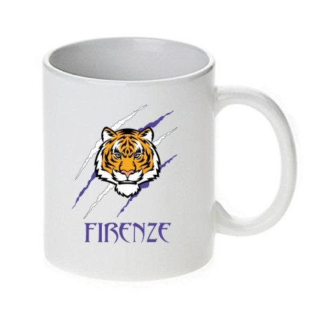 Coppia di 2 tazze tigre Firenze viola 230 ml per lavastoviglie