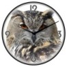 Orologio da parete faccia gufo animali cani gatti uccelli cavalli diametro 28 n.131