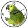 Orologio da parete animali pappagallo verde cani gatti uccelli cavalli diametro 28 n.145