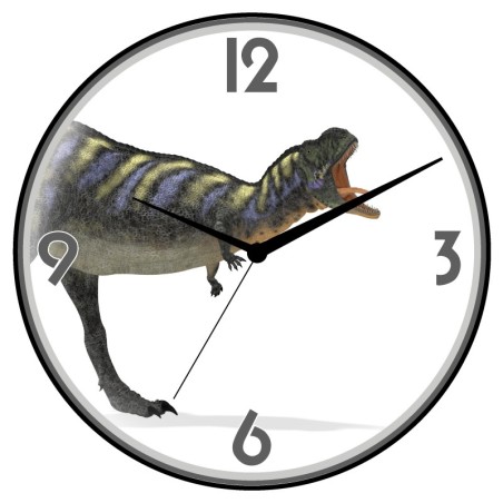 Orologio da parete dinosauro animali cani gatti uccelli cavalli diametro 28 n.166