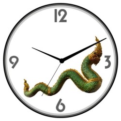 Orologio da parete serpente...