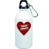 Borraccia cuore spezzato Torino granata con moschettone - 500 ml. - Sport tempo libero