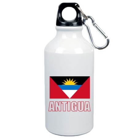 Borraccia Antigua bandiera da 500 ml alluminio8 con moschettone - Sport tempo libero