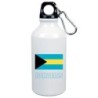 Borraccia Bahamas bandiera da 500 ml alluminio15 con moschettone - Sport tempo libero