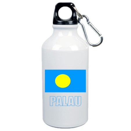 Borraccia Palau bandiera da 500 ml alluminio160 con moschettone - Sport tempo libero