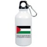 Borraccia Palestina bandiera da 500 ml alluminio161 con moschettone - Sport tempo libero