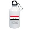 Borraccia Siria bandiera da 500 ml alluminio207 con moschettone - Sport tempo libero