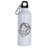 Borraccia disegno faccia leone -  Cartone animato da 500 ml con moschettone61 - Sport tempo libero