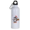 Borraccia disegno pinguino di natale -  Cartone animato da 500 ml con moschettone159 - Sport tempo libero