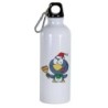 Borraccia disegno pinguino con campana -  Cartone animato da 500 ml con moschettone186 - Sport tempo libero