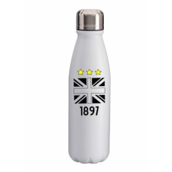 Borraccia Udine 1897 tappo piatto con bandiera serie A Sport tempo libero, picnic,  - da 500 ml